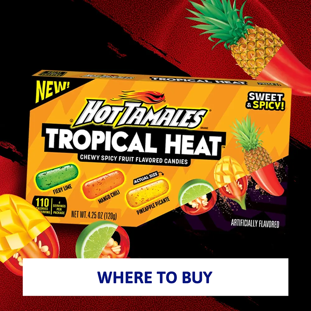 HOT TAMALES on display